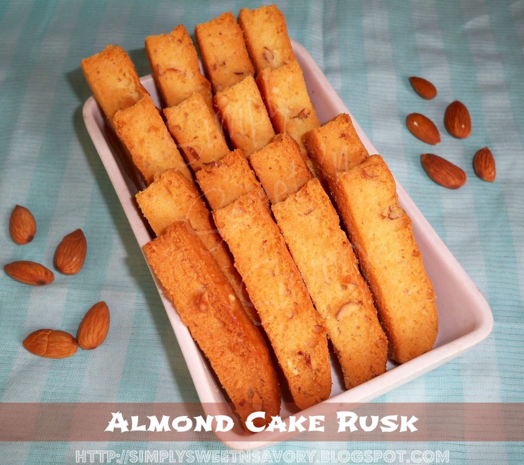 Badam Rusk CRISPY ALMOND CAKE RUSK 750G – Bombay Spices