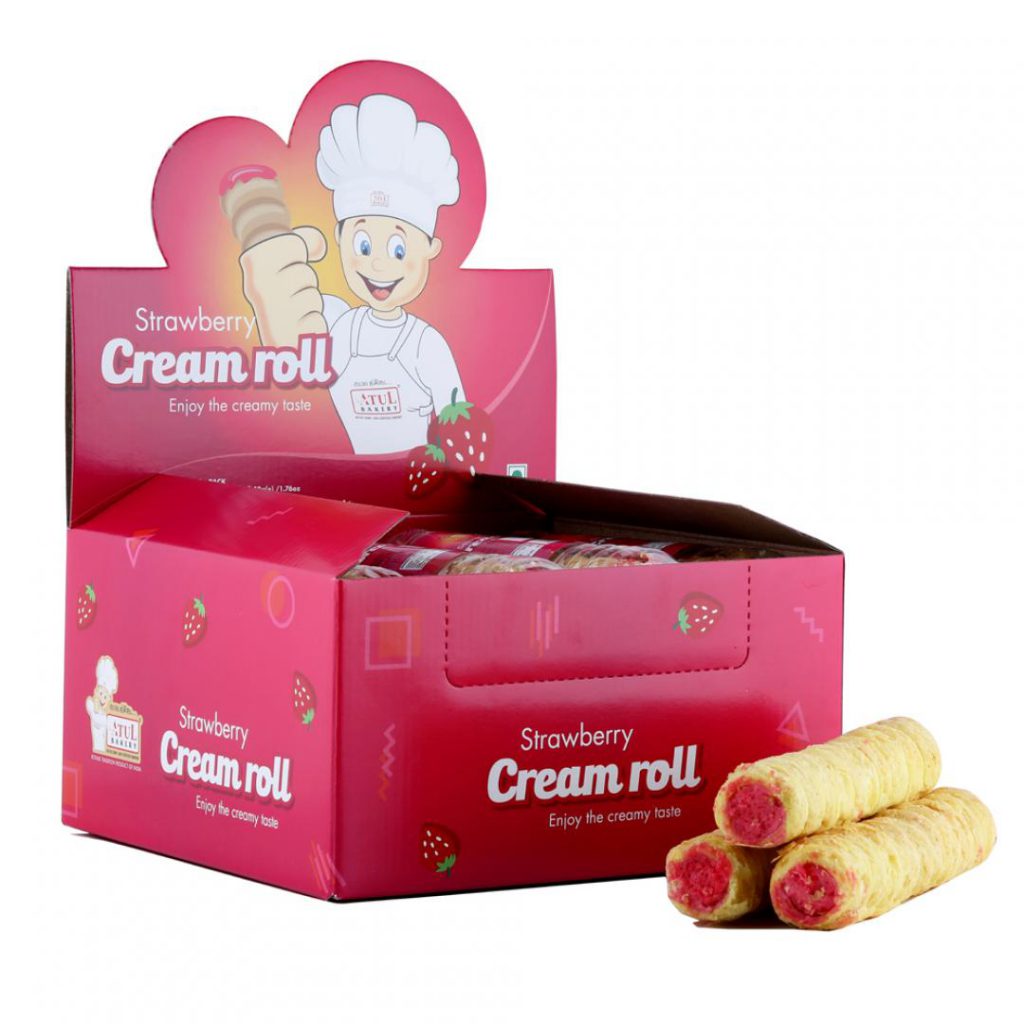 ATUL CREAM ROLL STRAWBERRY Bombay Spices