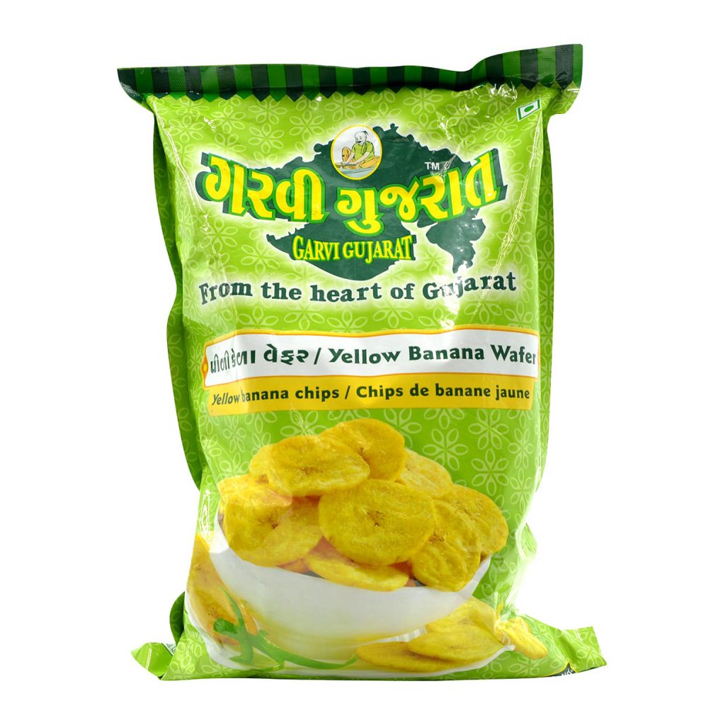 GG YELLOW BANANA WAFER 908G Bombay Spices