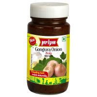 PRIYA GONGURA ONION PICKLE 300G