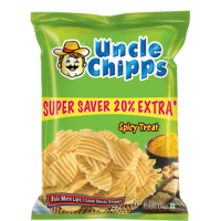 U.CHIPS SPICY TREAT 60G